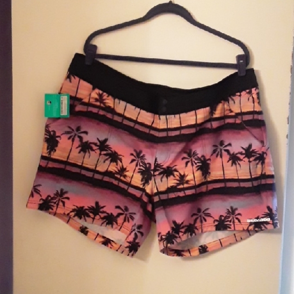 SeaDoo Tropical Vibes Women's Board Shorts